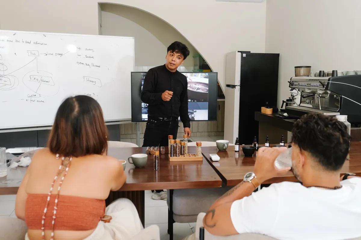 Students in class