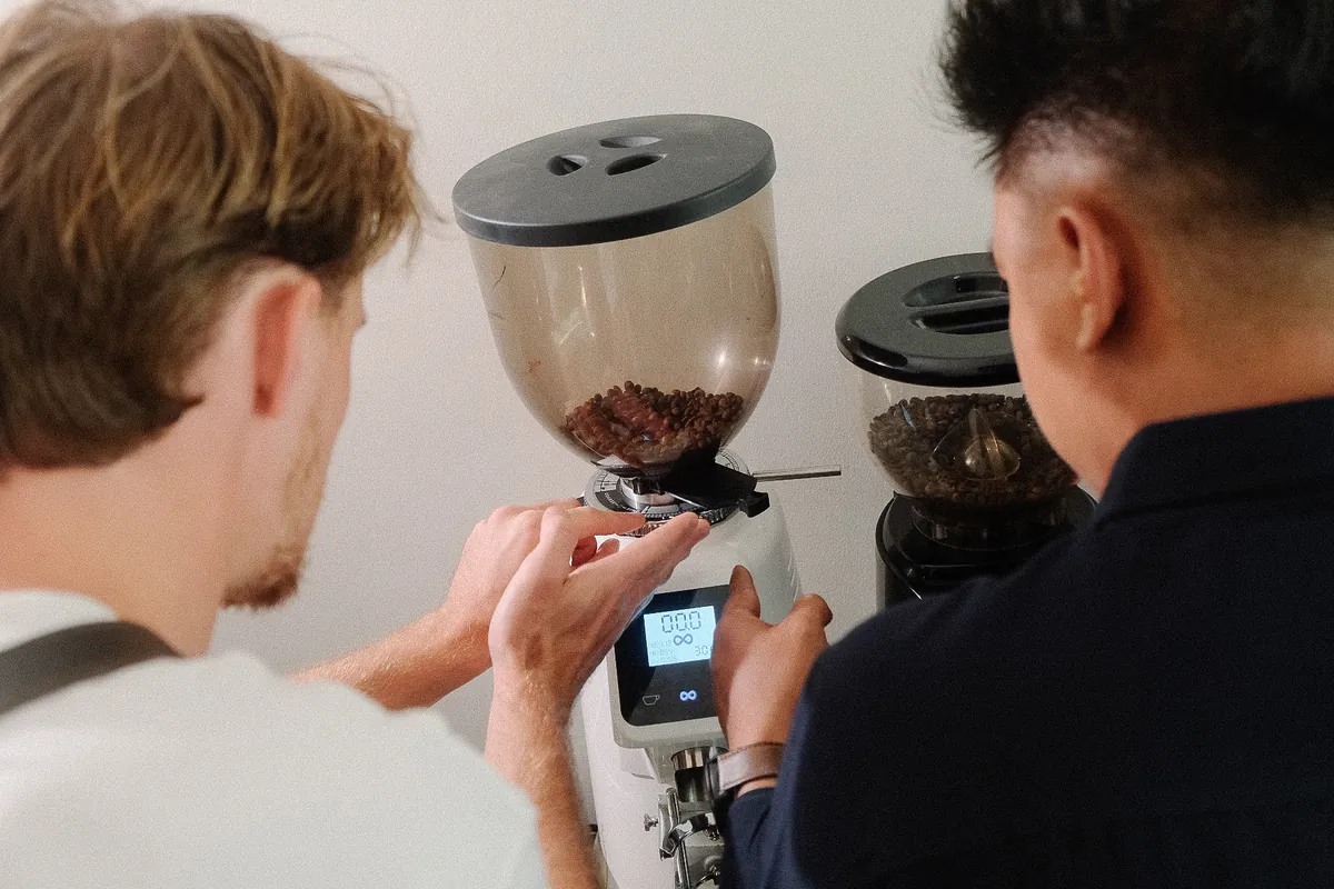 Dialling in the grinder