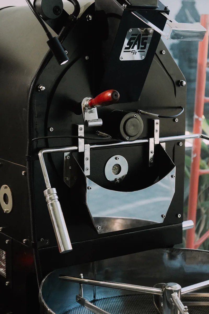 Our coffee roaster